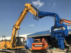 Buy cheap 3 Ton Vibrating Pile Driver For 15 Meter Large Sheet Piling Construction Projects product