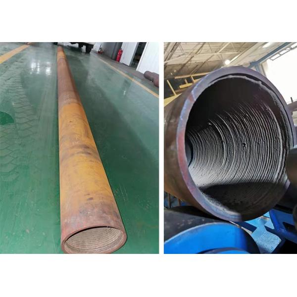 Q345 Carbon Steel 28.5Kw 8000mm Tube Cladding Machine