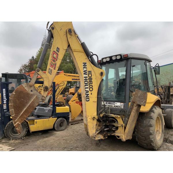 Original USA Used New Holland B90B Loader Backhoe In Good Condition