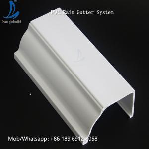 Wholesale Cheap Uv Resistant White Pvc Square Rain Gutter Kenya Price, High Quality Rain Gutter, Rain Gutter Price for K