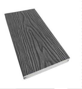 Buy cheap Woodgrain Effect Solid 140*25mm Composite Decking Board product