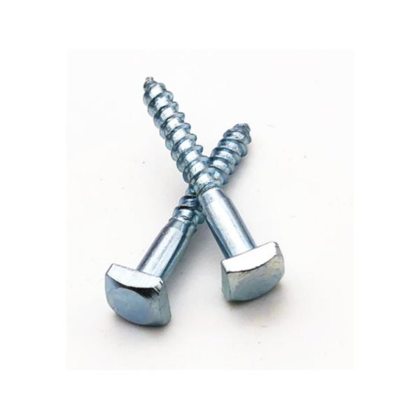Quality M6 Zinc Plated Wood Screw Rectangular Square Head Screw for sale