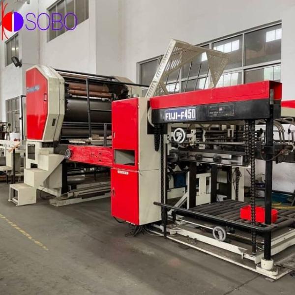 Quality Metal Sheet Tinplate Printing Machine FUJI-F450 Single Color Printing Machine for sale