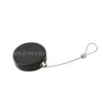 Plastic Anti Shoplifting Round Recoiler With Adjustable Lasso Loop End