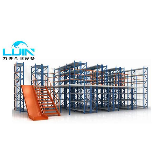 Multi Tire Rack Supported Mezzanine For Space Saving Corrosion Resistance