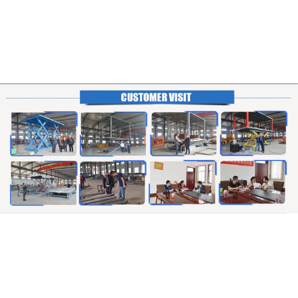 5T 6M Heavy Duty Stationary Hydraulic Scissor Lift Warehouse Cargo Lift With CE