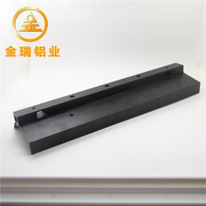 Buy cheap Brushed Extruded Aluminum Led Heatsink Powder Coating Surface Treat product