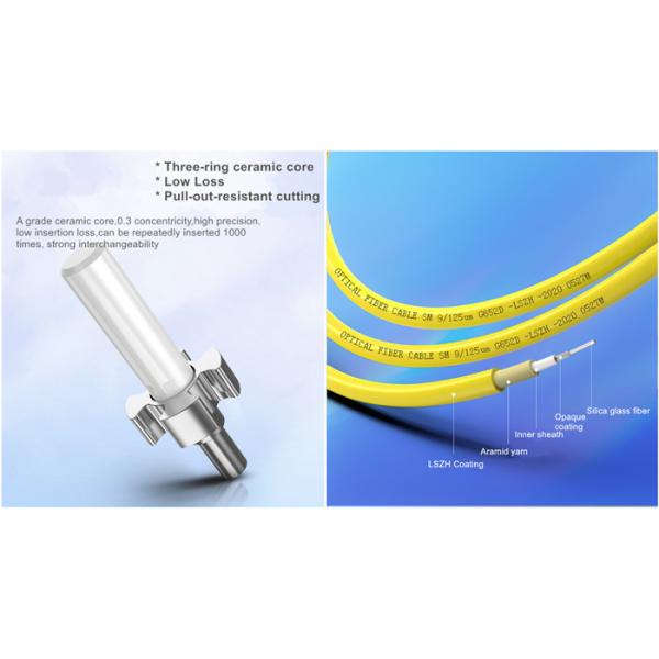 Waterproof Outdoor Armored Patch Cord Assembly Sc Upc Patch Cord