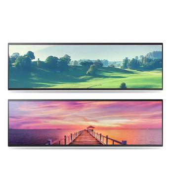Quality Horizontal Stretched Bar Lcd Display 32 38 Inch 2/3 Cut Special Size for sale
