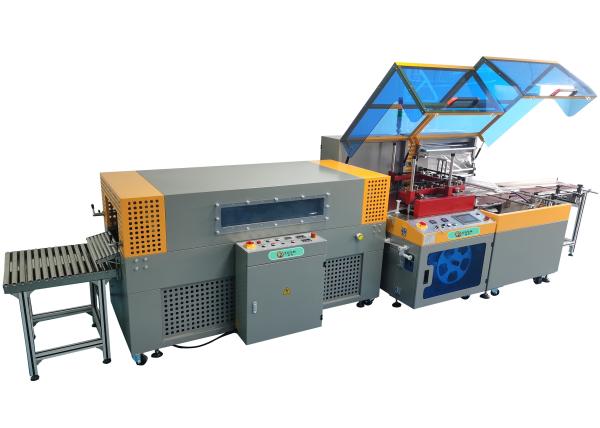 Quality 20KW L Bar Fully Automatic Shrink Wrapping Machine Tunnel for sale