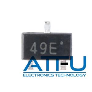 Buy cheap 49E SOT23 3503 Linear Hall Effect Sensor IC SS49E AH49E Small Size Operated By Magnetic Field product