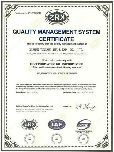 Disc Shape Sintered Ceramic Ferrite Magnets For Industrial Application