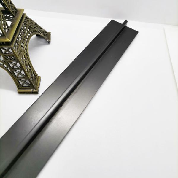 Quality Glass Partition Stainless Steel T Shaped Trim 10mm Wearproof for sale