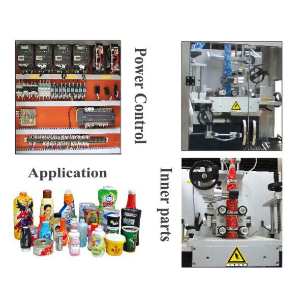 High Performance Automatic Sleeve Labeling Machine , Bottle Labeling Equipment