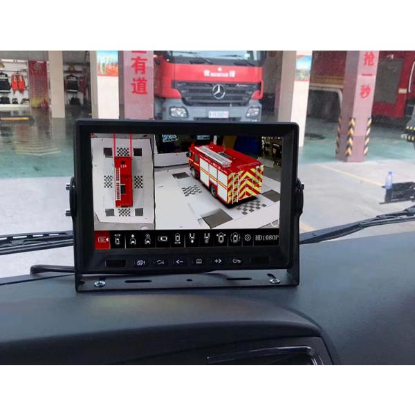 IP67 Car Camera Security System Commercial Truck Backup Camera 4CH HD 1080P