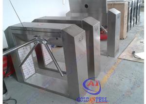 Buy cheap Access Control System Waist height Tripod Turnstile Gate Customized product