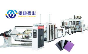 China ABS PP PE Hollow Profile Sheet Extrusion Line Automatic Customizable Color on sale