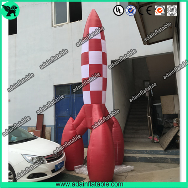 3m Advertising Inflatable Rocket Model,Event Rocket Customized