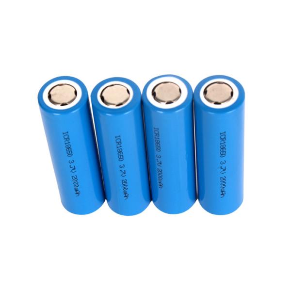 2200mAh 2600mAh 3C High Discharge Rate Lithium Ion Battery 18650 3.7V