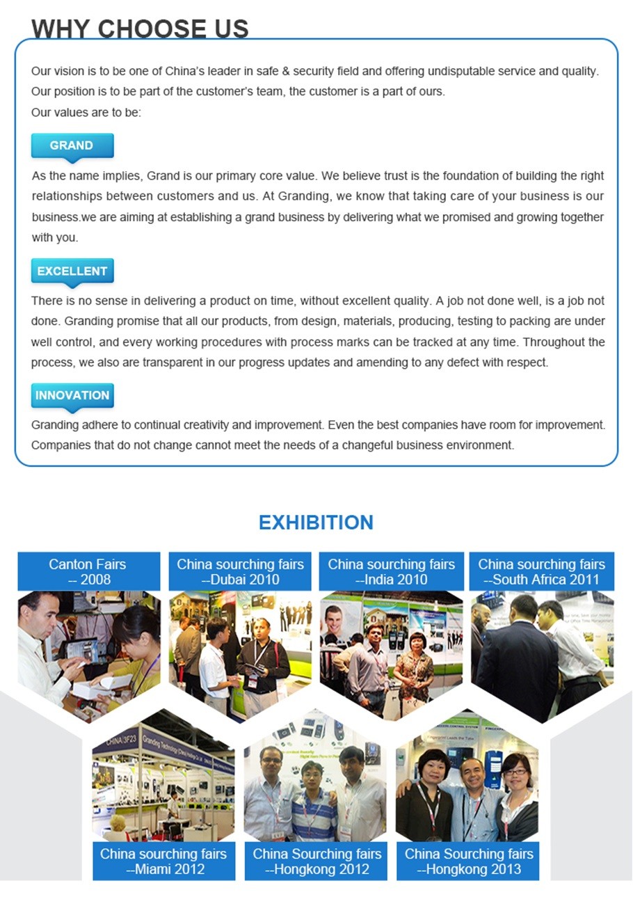 5 inch screen AI Face Recognition Attendance Machine With Temperature Detector