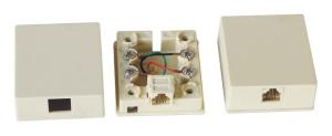 Buy cheap RJ11 Modular Single Port Surface Mount Box product