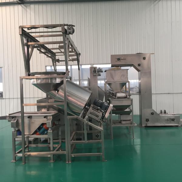 Quality Industrial Salted Peanut Frying Machine , Roasted Salted Peanuts Processing Line for sale