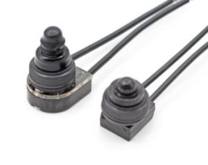 China ZE107s Nylon Waterproof Button Self Lock Switch KP107s on sale