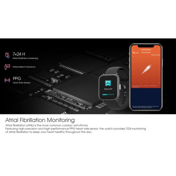 Custom Sleep Tracker Rubber Band Heart Rate Monitor Smartwatch