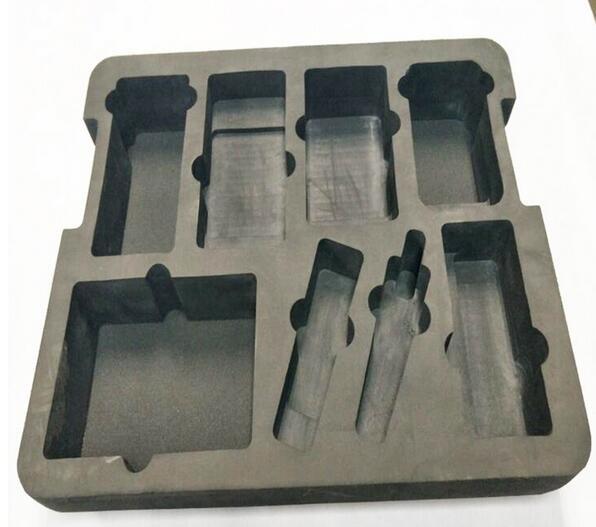 Quality Custom Die Cut Black EVA Foam ECO Friendly For Shoes Material / Industrial Packaging for sale