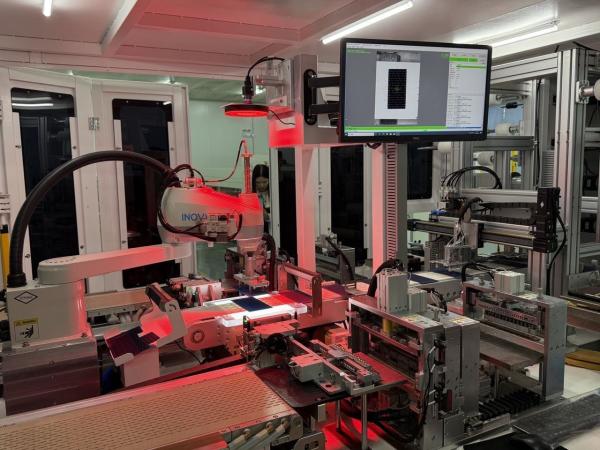 Quality Electronic Industry Solar Panel BIPV Production Line Automatic PV String Welding Machine for sale