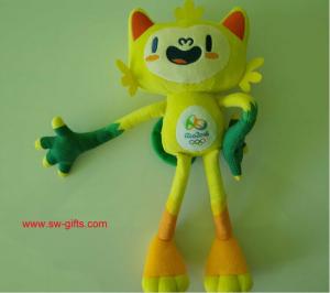 2016 Brazilian Olympic Mascot Vinicius Plush Doll Stuffed Toy 30cm Come From Rio de Janeir