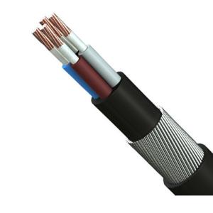 China OEM Armoured Electrical Cable High Tension Three Cores Steel Tape Copper on sale