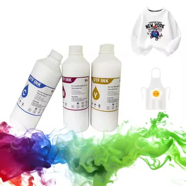 Quality 1000ml/Bottle Textile DTF Pigment Ink Transfer Film Printing To DTF Printer for sale