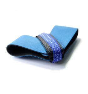 Buy cheap Blue Esd Products  Two Layer Rubber Heel Grounder / Strap For Production Line product