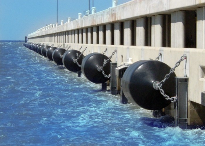 High Energy Absorption Polyurethane Foam Filled Solid Floating Fender