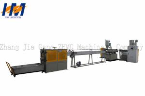 China Single Screw Plastic Profile Extrusion Line , Plastic Profile Making Machine on sale