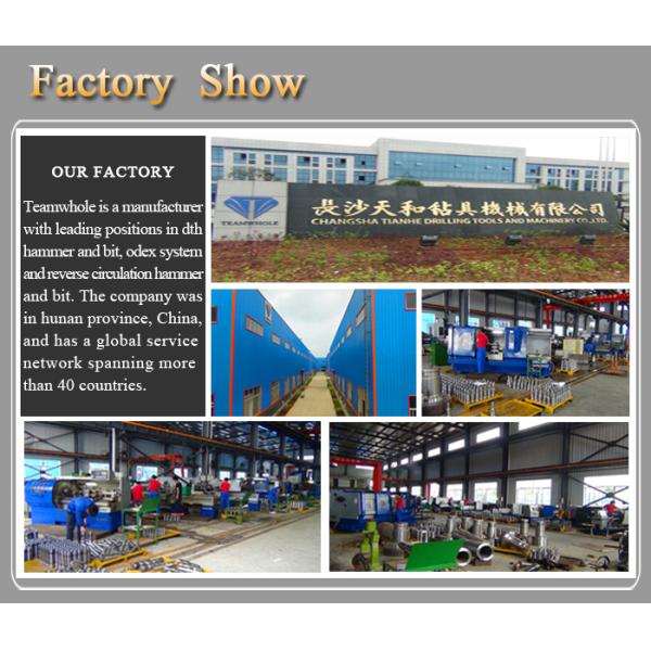 High Strength Dth Hammer Bits , Alloy Numa120 17.5" Small Rock Drill Bits