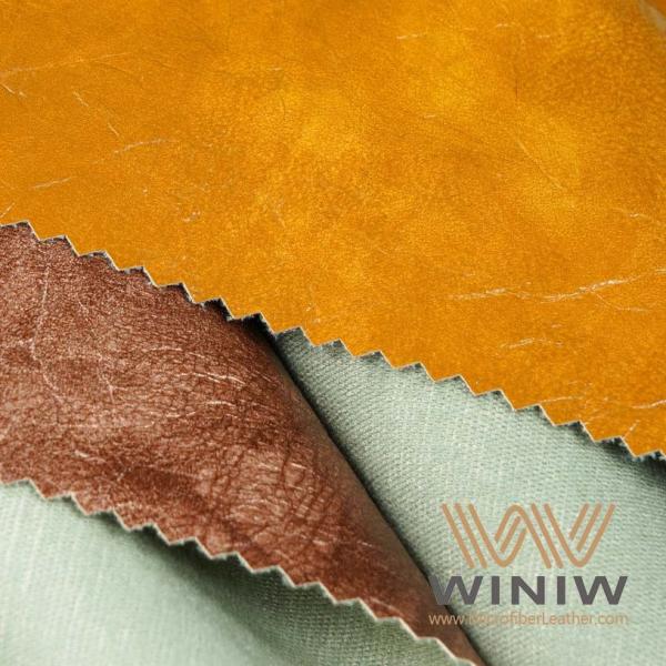 Quality Smooth Leather and Water-resist PVC Leather Cloth for Upholstery Clothing Coated with a Protective Layer for sale