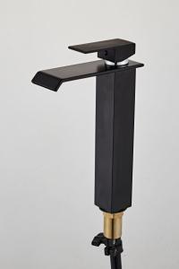 Buy cheap Black SUS Spray Paint Basin Above Counter Wash Basin Faucet product