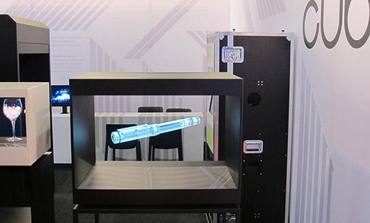 32 Inch Holographic Projection Box 3D Showcase With Full HD Adjustable LED