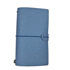 Buy cheap A6 PU Leather Notebook Journal 160pp Eliastic Band CMYK Printed product