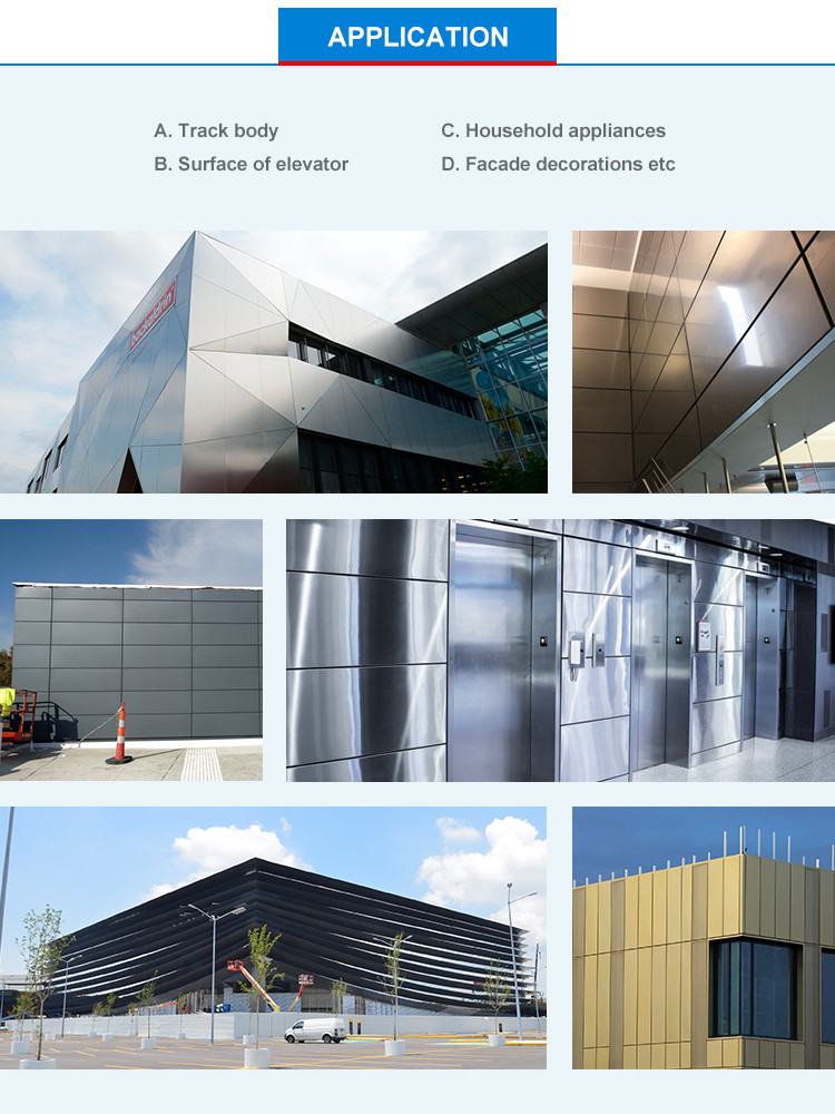 T8 LDP Core Aluminium Cladding Sheet For Decoration