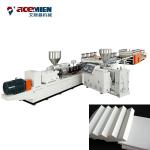 PVC WPC Crust Foam Foam Board Production Line For Build Template Machinery