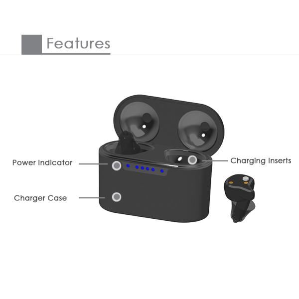 BT5.0 In Ear Rechargeable Waterproof Wireless Hearing Amplifier