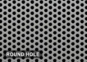 0.1mm Thin Mesh Perforated Sheet Pvc Coating
