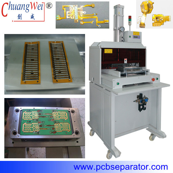 PCBA Punch Depaneling Systems,Pneumatic FPC / PCB Cutting Machine
