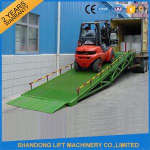 Buy cheap Mobile Hydraulic Adjustable Container Loading Ramps with 0.9m - 1.8m Lifting Height product