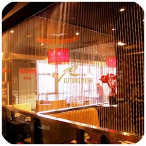 Buy cheap metal hanging room separator with colorful designs product