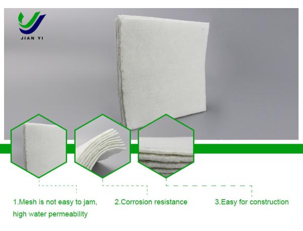Quality Custom Staple Geotextile Material For Slope Protection And Landfill Engineering for sale