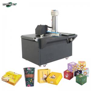 China 220V Digital Inkjet Printer Media Width 2500mm Pizza Box Printer on sale